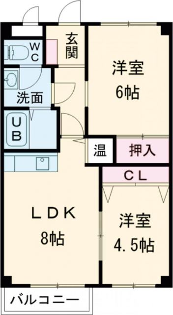 メゾン・ド・Ｋの間取り