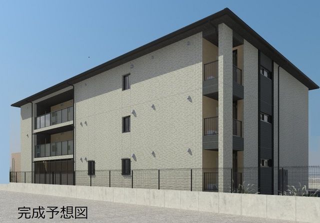 【京都市左京区下鴨北芝町のマンションの建物外観】