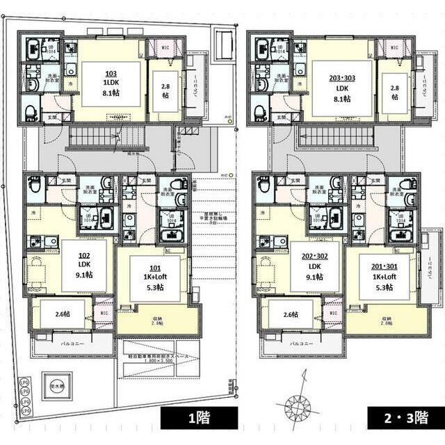 ＫＬＥＩＳ草加の間取り