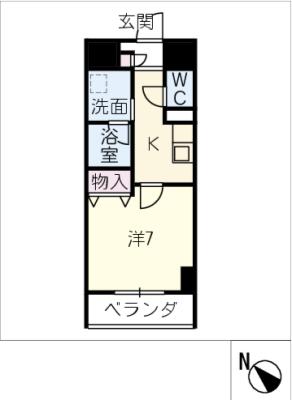 メイプル高横須賀の間取り