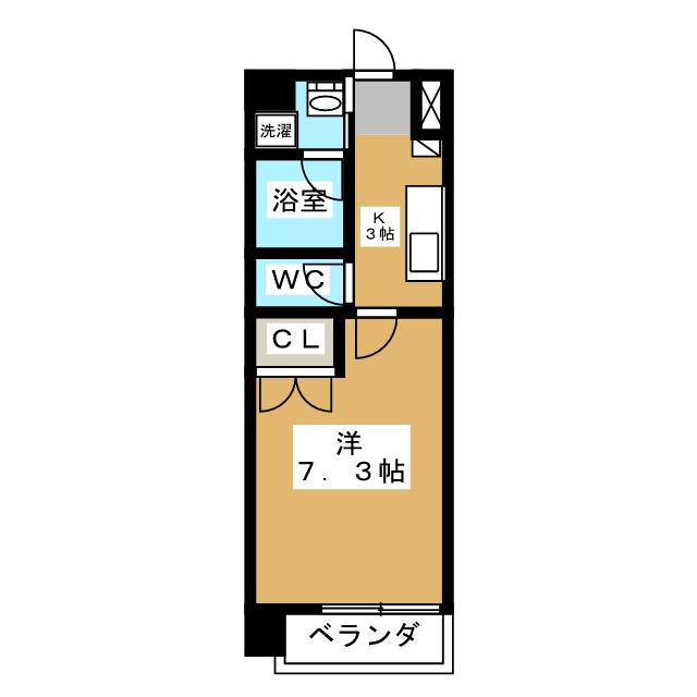 アールズタワー宝が丘の間取り