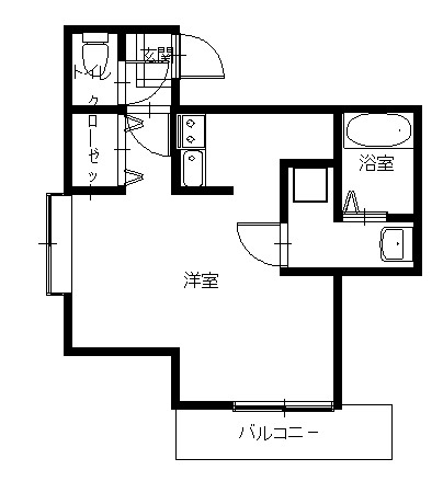 グランポルト樺島の間取り