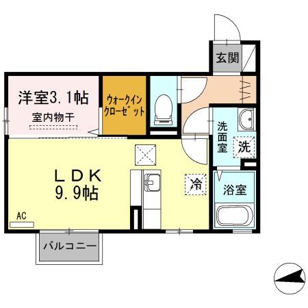 アルトプエンテの間取り