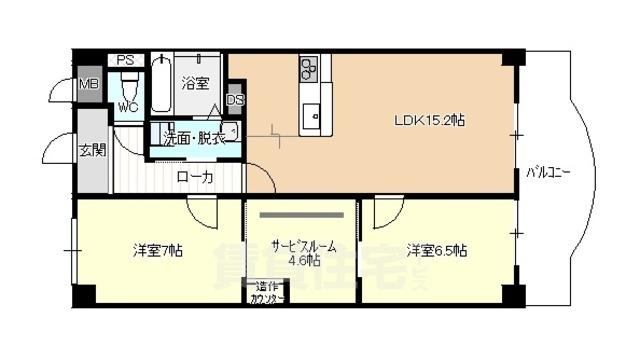 メゾン政喜1の間取り