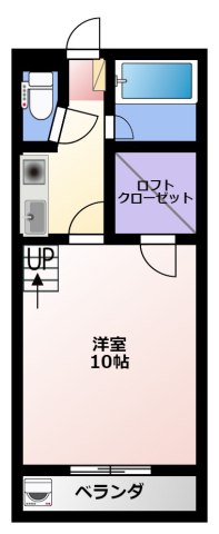 セザンヌ大知波の間取り