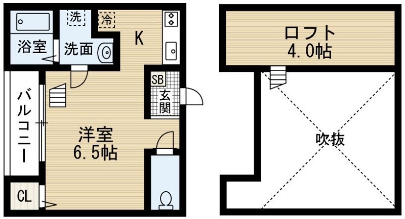 ケイティハイツの間取り