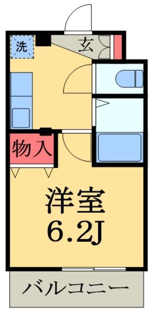 佐倉市王子台のマンションの間取り