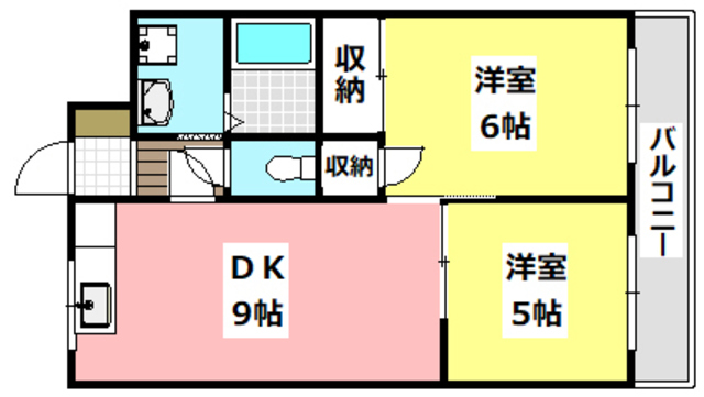 オークマンションの間取り