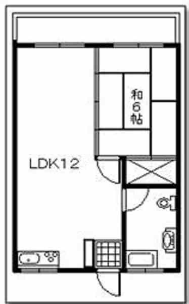 上地組アパートの間取り