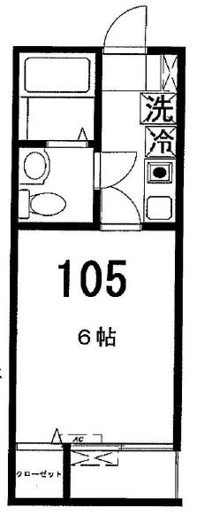 ウエストハイムせんげん台の間取り