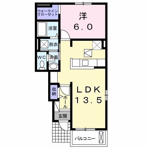 吾妻郡中之条町大字伊勢町のアパートの間取り