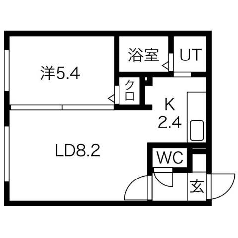 【シティレジデンス南6条の間取り】