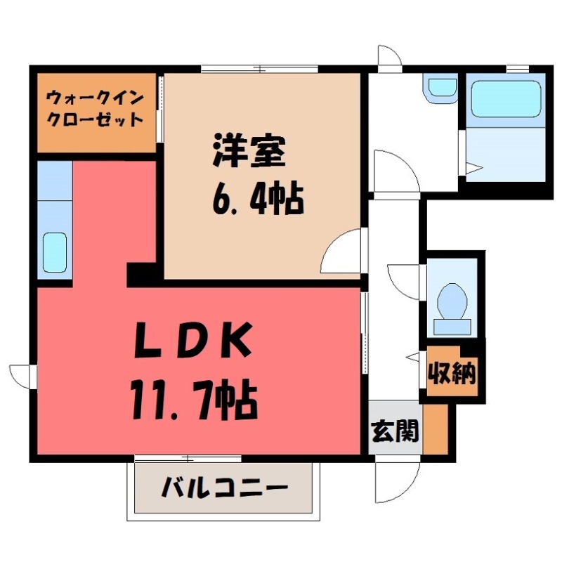 ジュネスの間取り