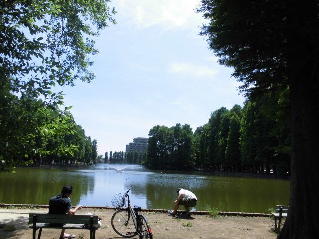 【さいたま市中央区大戸のアパートの公園】