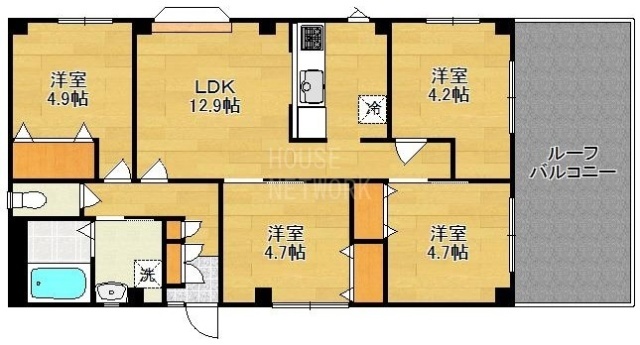 セントポーリアの間取り