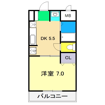 オレオール池の間取り