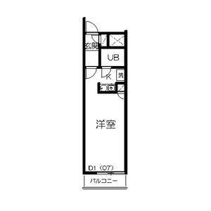 エスパシオ大町の間取り