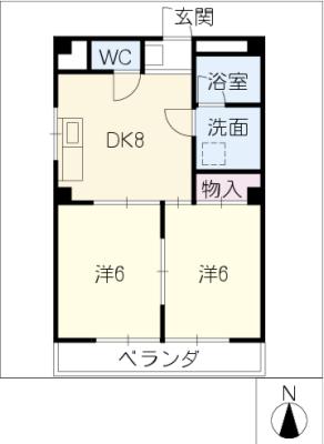 ハイツエレンシアの間取り