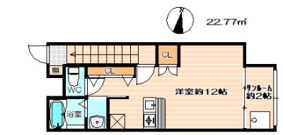 バスティード海山道の間取り