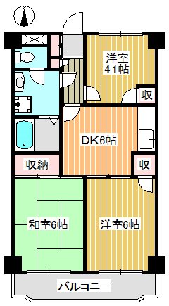 リヒテスハイムの間取り