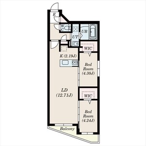 Ｓ－ＲＥＳＩＤＥＮＣＥ札幌東ａｓｔｒａｚｅの間取り