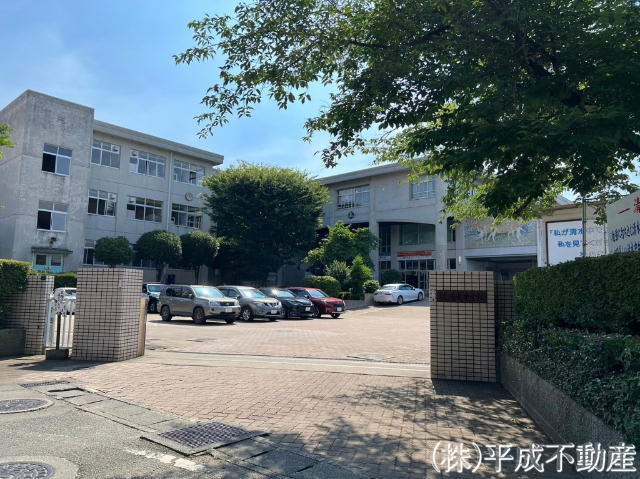 中学校　熊本市立清水中学校（中学校）まで1283m