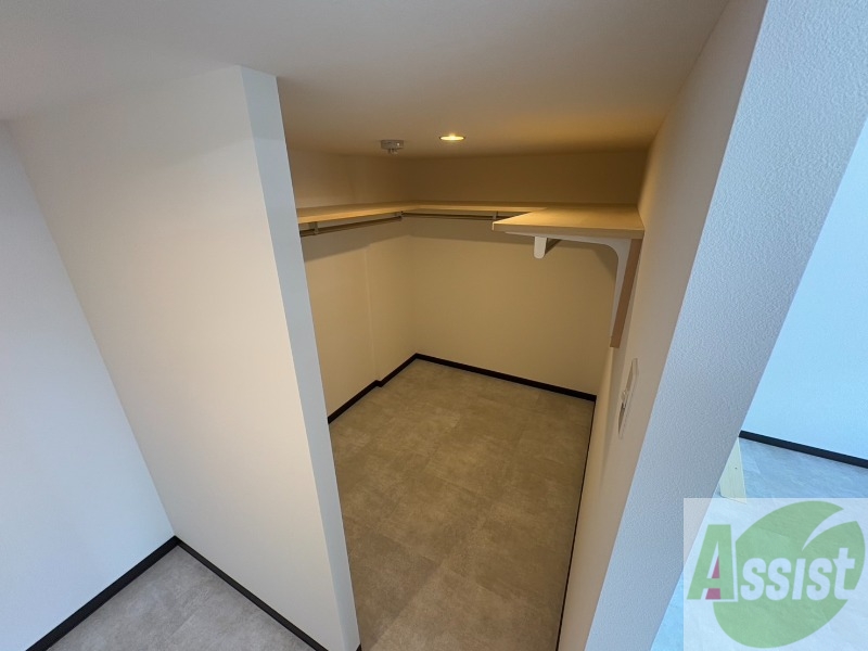 収納　収納もバッチリあるのでお部屋が片付きますよ！