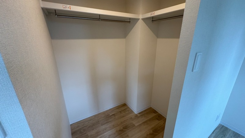 収納　ウォークインクローゼット♪