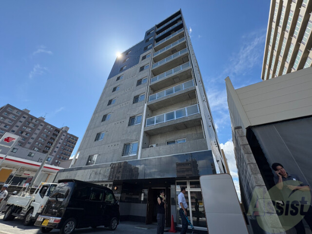 建物外観　豊平区月寒中央通「サンコート月寒中央通」