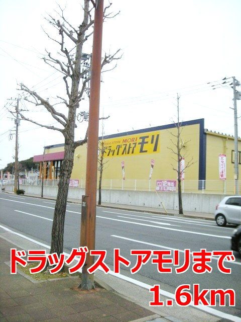 ドラックストア　ドラッグストアモリ（ドラッグストア）まで1600m