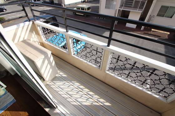 バルコニー　他号室写真です