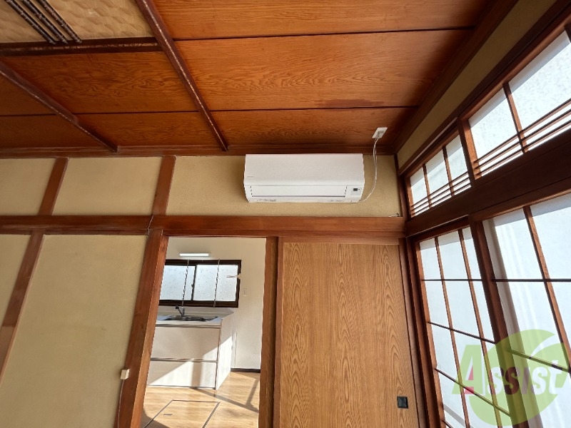 その他設備　エアコン設置済みで寒暖対策も安心ですね。