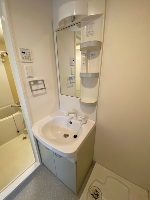 洗面設備　※別のお部屋の写真です