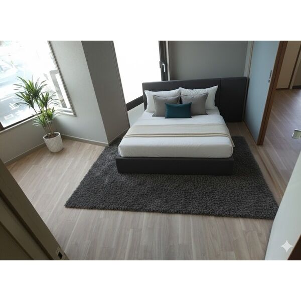 居室・リビング　家具・アクセントラグ等はイメージとなります