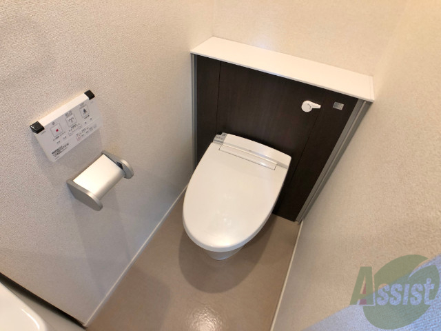 トイレ　トイレを撮影しました。清潔感にあふれています。