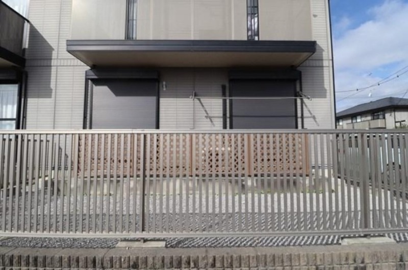 庭　図面と現状に相違がある場合には現状を優先