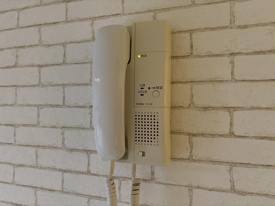 セキュリティ　※別号室の写真です。