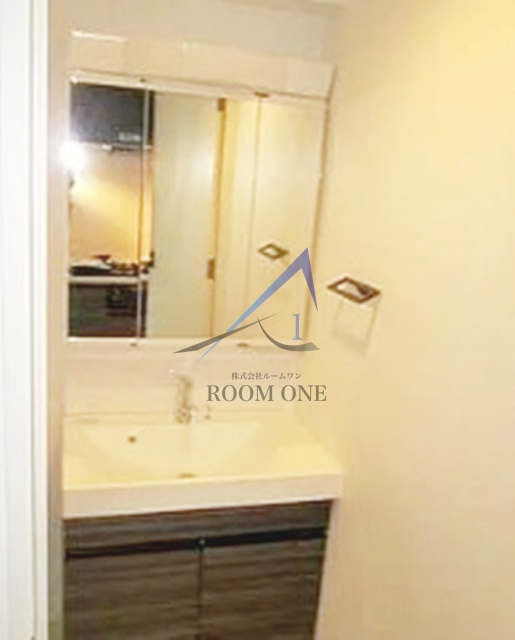 洗面設備　洗面台です。