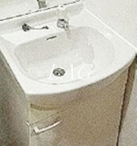洗面設備　独立洗面台です。