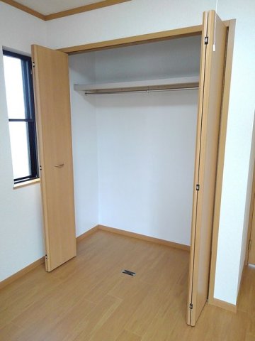 収納　たっぷりとした収納スペースです