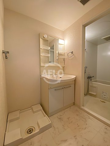 洗面設備　ドゥーエ森ノ宮　洗面所