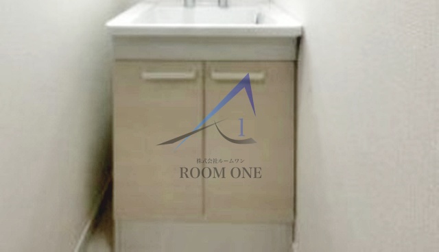 洗面設備　洗面台です。