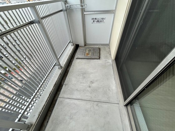 バルコニー　※別部屋の写真です