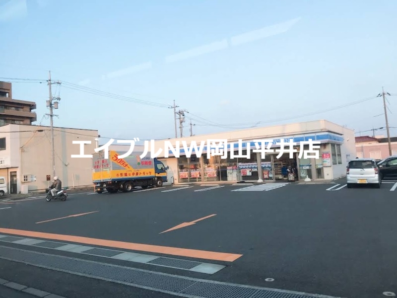 コンビニ　ローソン岡山新保店（コンビニ）まで415m
