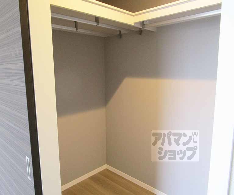 収納　３０２号室の写真です。