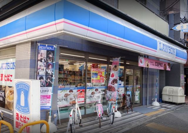コンビニ　ローソン　四条大宮店（コンビニ）まで202m