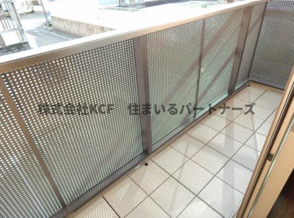 バルコニー　落ち着いた時間を過ごせるバルコニーです