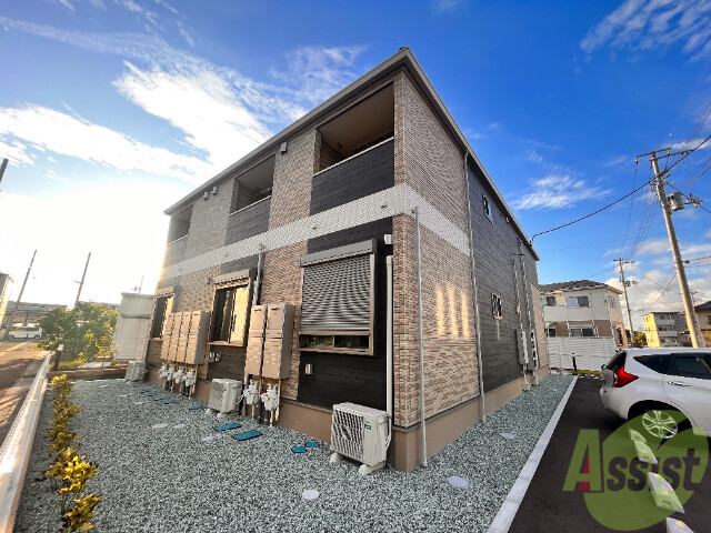 建物外観　仙台市宮城野区出花３丁目「プラシード」