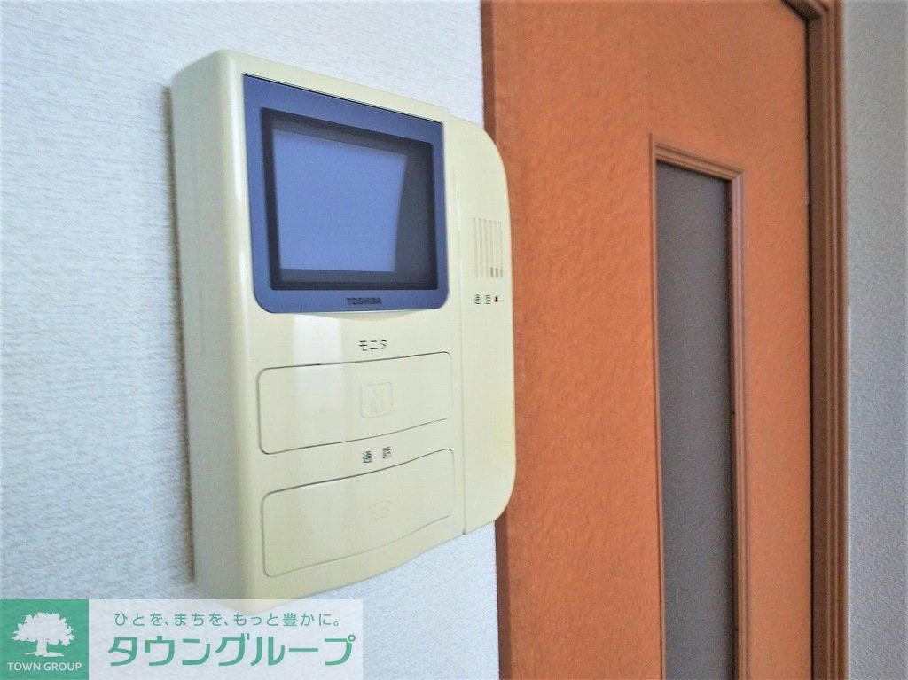 セキュリティ　モニター付きインターフォン