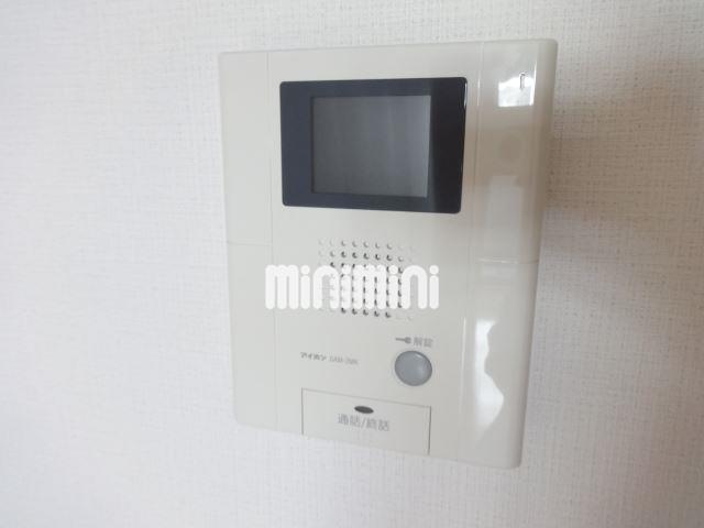 セキュリティ　モニターホン付きで来訪者を確認できます